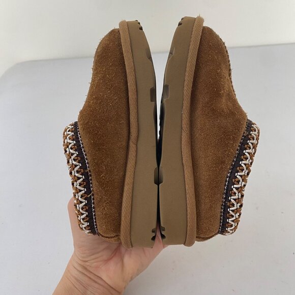 Ugg Toddler {size 8} Tasman II Slippers Shoes Chestnut Brown - Picture 8 of 9